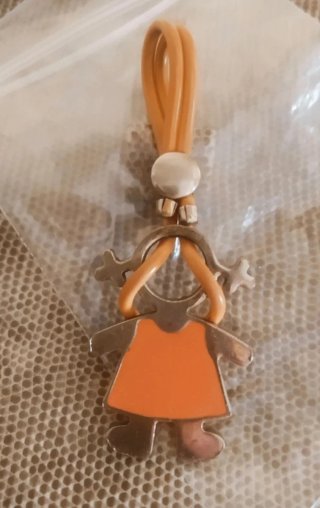 Llavero Símbolo Femenino Acero