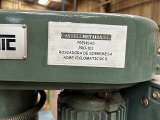 ROSCADORAS SOBREMESA TRABAJO