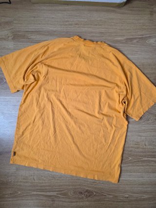 Adidas T-shirt Vintage Big Logo Orange Camiseta