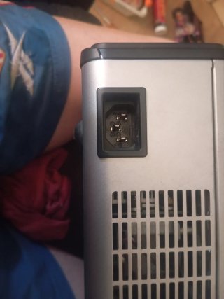 Proyector Plata y Negro