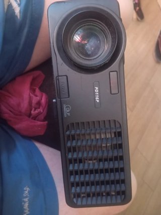 Proyector Plata y Negro