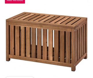 4 Baúles/ cajas de madera para terraza o interior