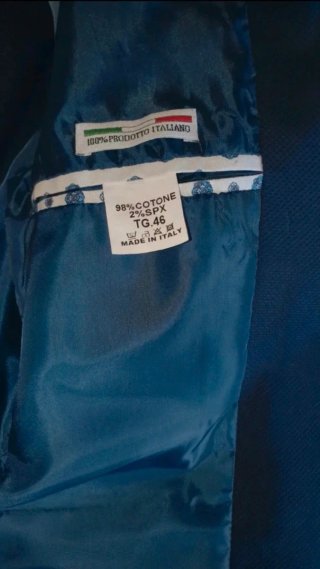 Giacca sportiva blu