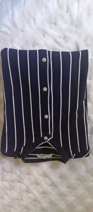 Camisa  polo,Bershka rayas M