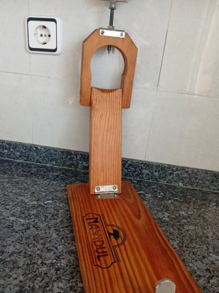 Jamonero Navidul de madera plegable