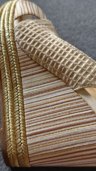Sandalias Geox Cuña T-37 Beige