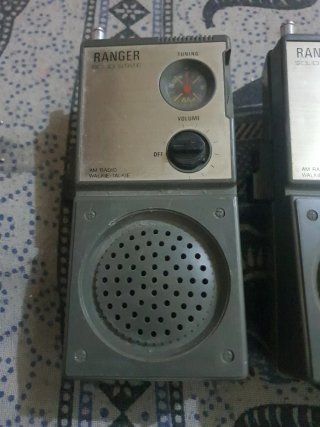 2 Radios Walkie Talkie Ranger AM Antiguo