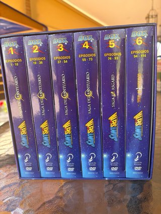 DVD Caballeros del Zodiaco