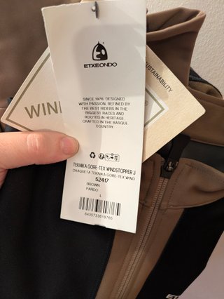 NUEVA Chaqueta ETXEONDO TEKNIKA