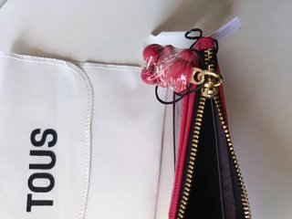 Tarjetero Tous rosa