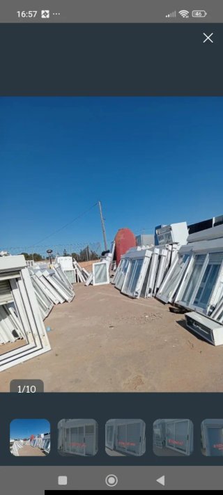 Ventana PVC corredera 118x136