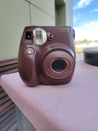 Cámara Instantánea Fujifilm Marrón