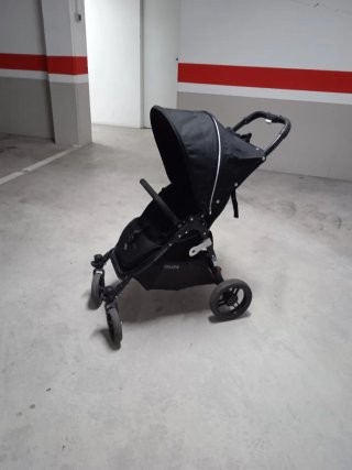 Cochecito paseo negro plegable