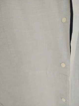Camisa Lino-Algodón Zara Talla L