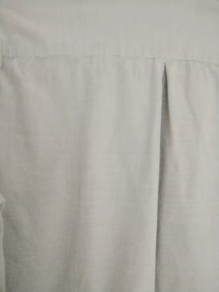 Camisa Lino-Algodón Zara Talla L