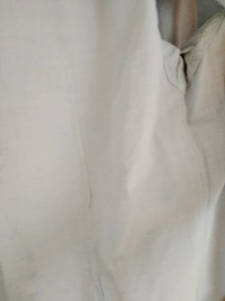 Camisa Lino-Algodón Zara Talla L