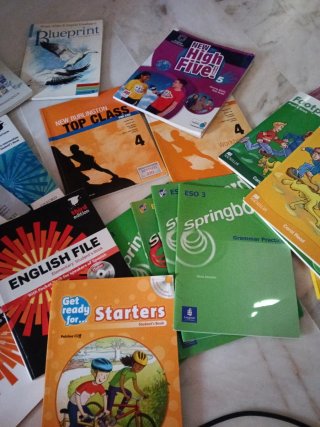 Manuales varios para aprender inglés