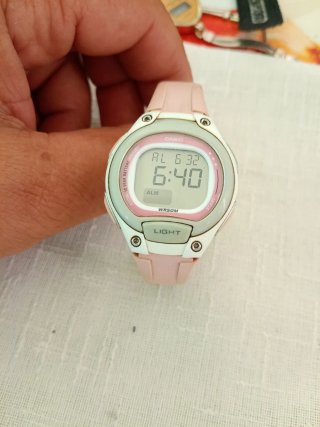 Orologio Casio Donna Rosa Bianco