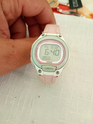 Orologio Casio Donna Rosa Bianco