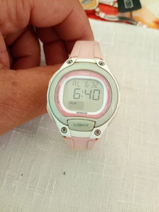 Orologio Casio Donna Rosa Bianco