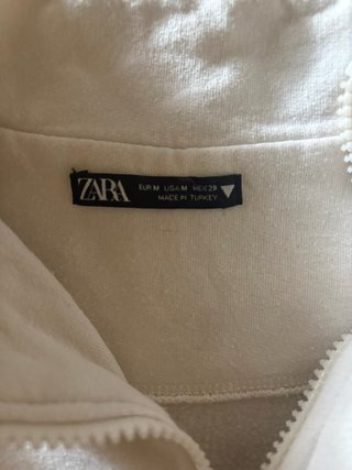 Sudadera Zara Paris 1960 Cremallera Talla M