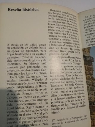 Guía de Costa dorada y Barcelona 1 euro