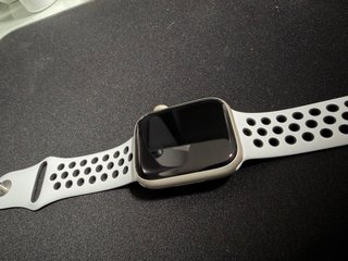 Apple Watch Series 7 Nike 45mm Plata