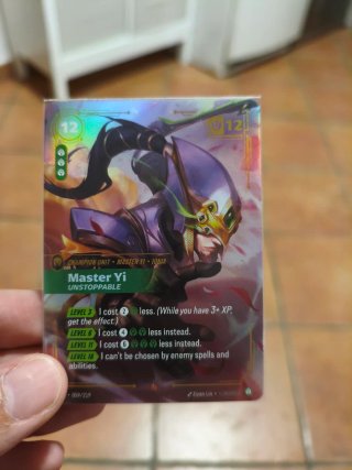 Master Yi Unstoppable - Riftbound Unleashed de segunda mano por 2