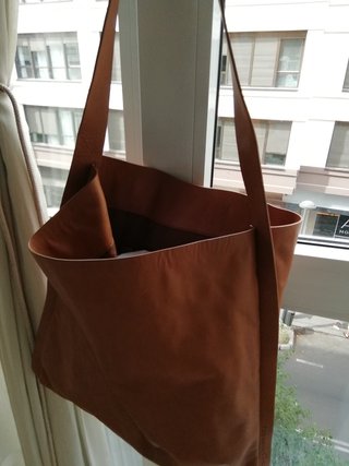 Bolso piel Adolfo Dominguez