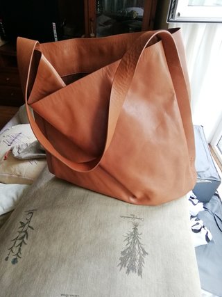Bolso piel Adolfo Dominguez