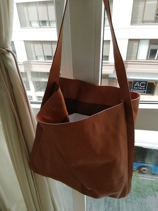 Bolso piel Adolfo Dominguez