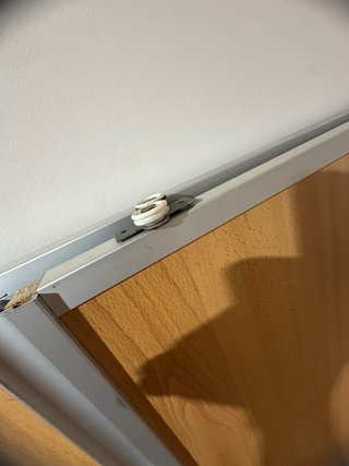 Pareja Puertas Correderas Armario Madera