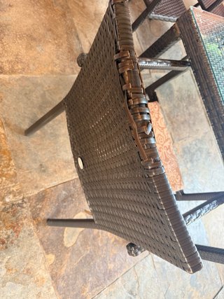 Mesa y 6 Sillas Jardín Ratán