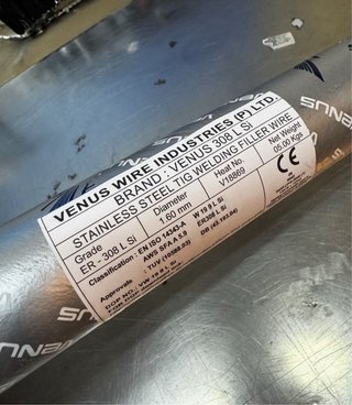 Varillas Tig Acero Inox 308LSi