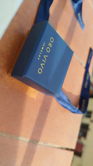 Anillo Oro Vivo Plata 925 con Caja Original