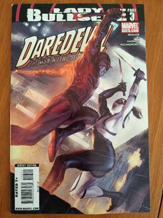 Lot Daredevil #113 e #114 Lady Bullseye Part 3 e 4