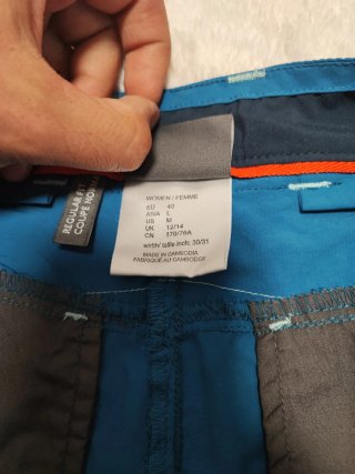 Pantalón corto Jack Wolfskin azul