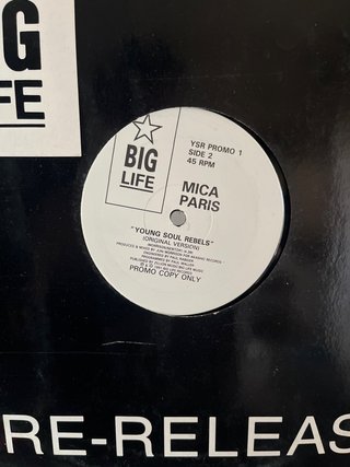 Vinilo Mica Paris Young Soul Rebels Promo