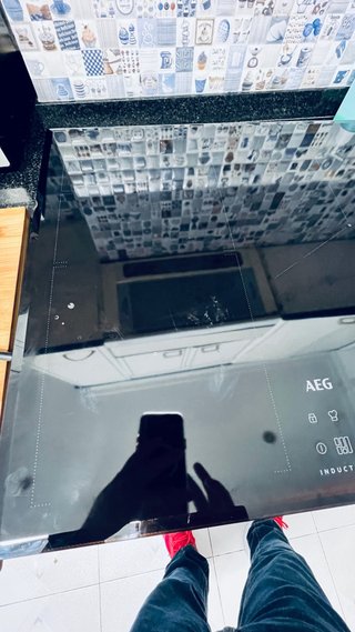 Placa de inducción AEG Para repara