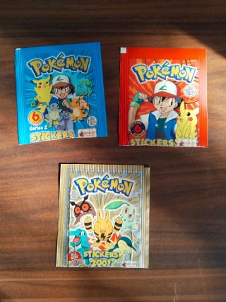 Lote Sobres Vacíos Cromos Pokémon