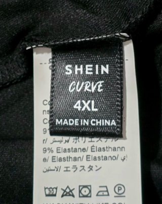 Camiseta de manga larga negra con brillos