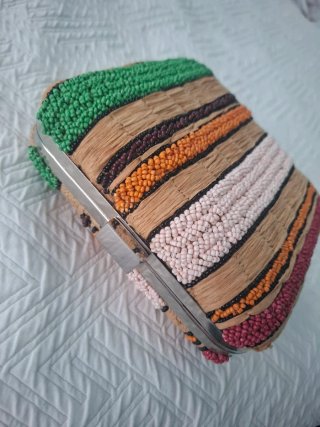 Bolso Zara Clutch Multicolor
