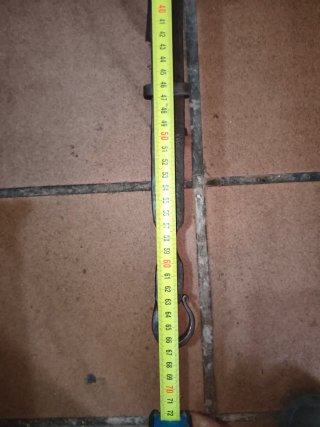 Trébede de hierro forjado