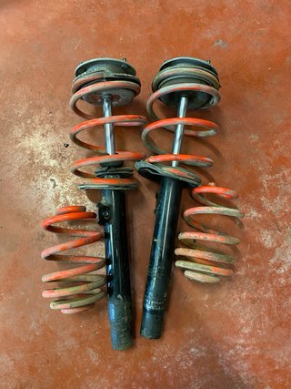 Suspensiones BMW E46 con muelles eibach