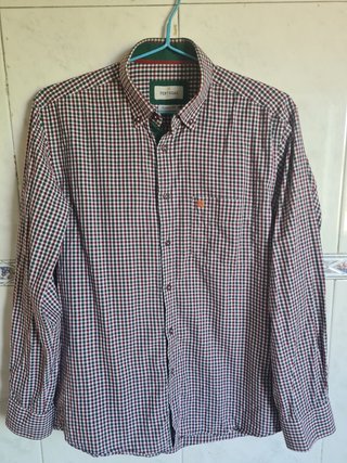 Lote de 2 camisas de cuadros vichy Gant - talla L