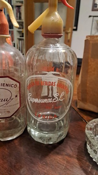 . Sifónes antiguos diferentes marcas