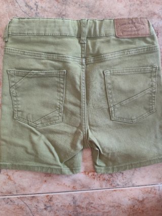 Bermudas Zara niño verdes