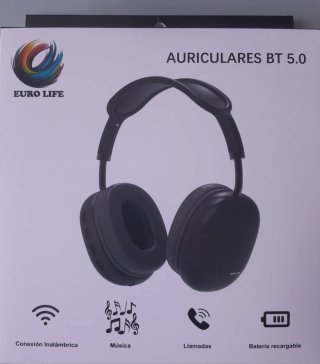 Auriculares Inalámbricos Grises y Plateados
