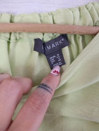 Blusa oversize verde