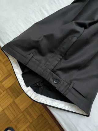 Pantalones de traje Zara negros nuevos hombre